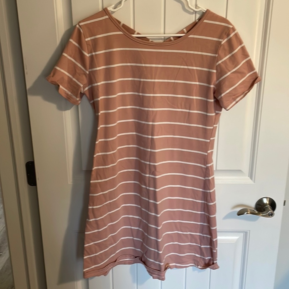 Juniors shirt dress